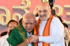 യഡിയൂരപ്പയെ മുന്നിൽനിർത്തി കർണാടക തിരിച്ചുപിടിക്കാൻ അമിത് ഷായുടെ ആസൂത്രണം
